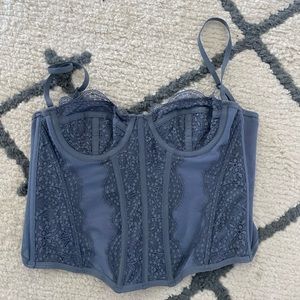 Out from Under Modern Love Corset in Periwinkle! S